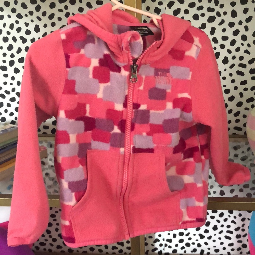 The North Face zip up sweatshirt